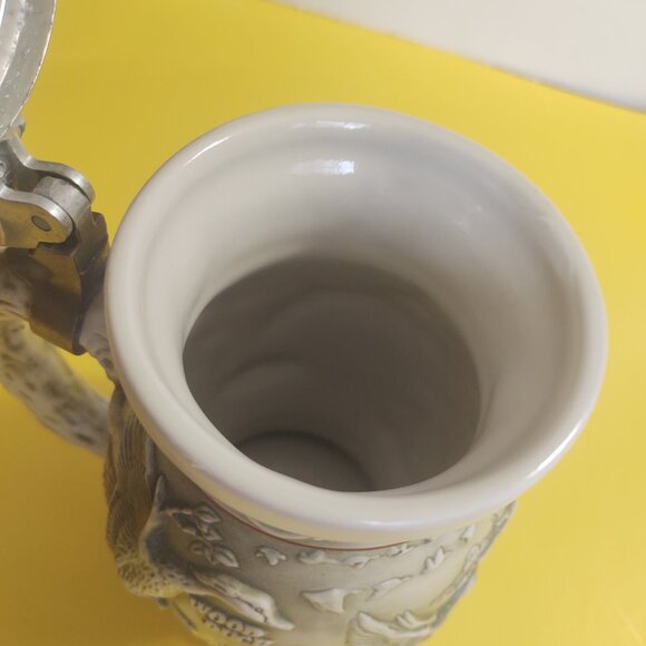 Ducks of the American Wilderness Stein made for Avon by Ceramarte in Brazil 1988 - Picture 8 of 10